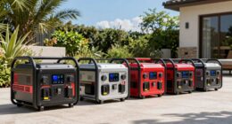 portable generators with co sensors