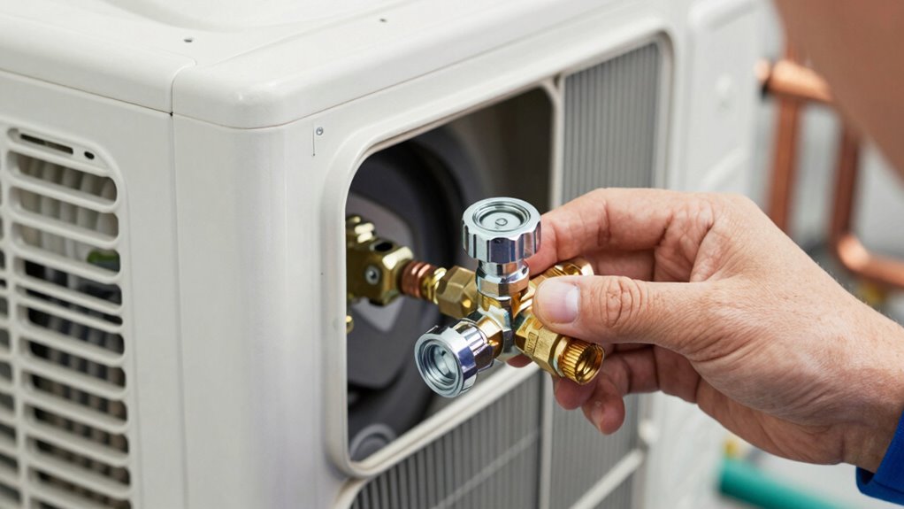 regulates refrigerant flow efficiently