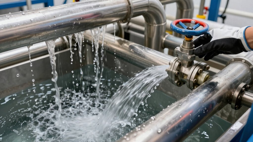 routine piping system maintenance