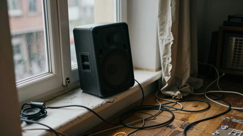 strategic sound source placement