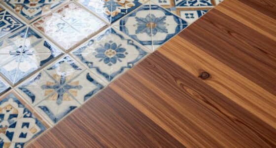 tile or vinyl flooring