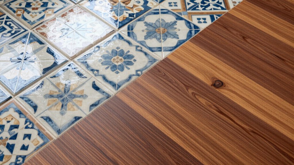tile or vinyl flooring