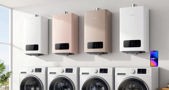 top app controlled heat pumps