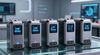 top batteries with communication
