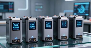 top batteries with communication