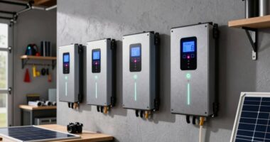 top garage solar inverter chargers