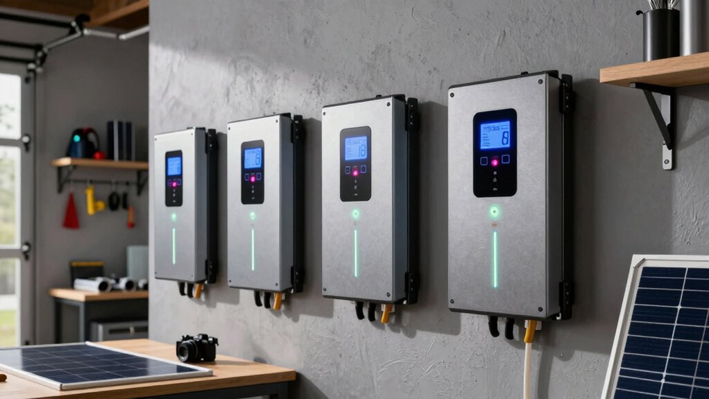 top garage solar inverter chargers