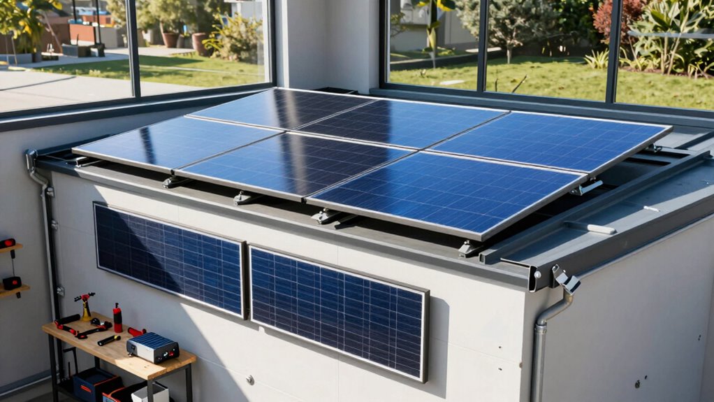top garage solar kits