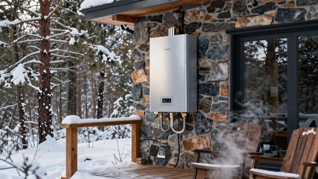 top off grid water heaters