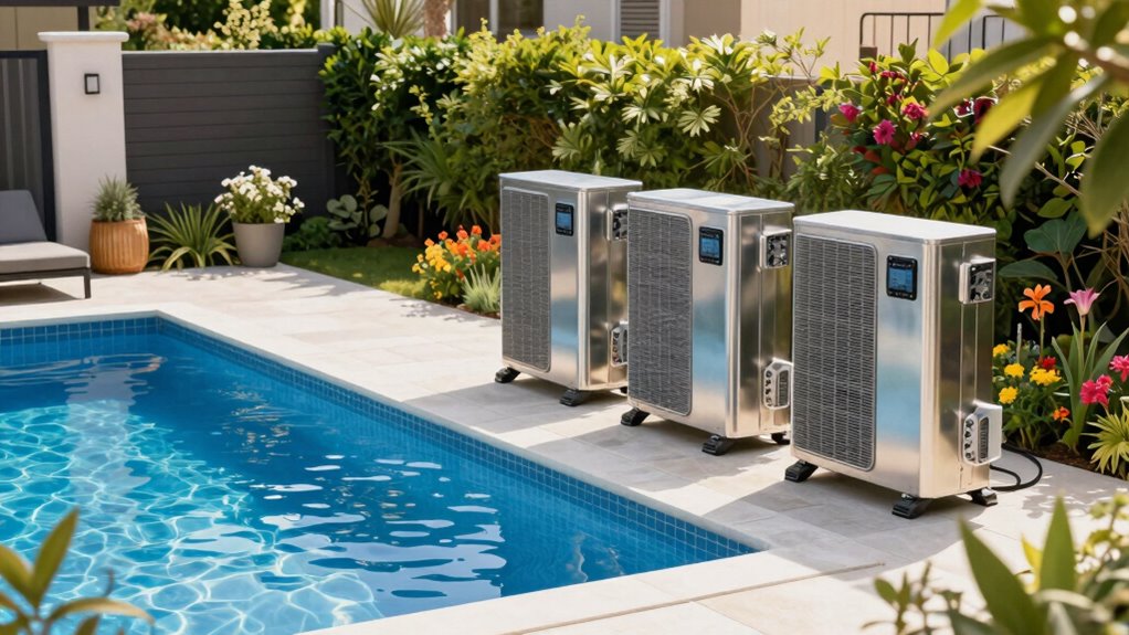 top pool heat pumps