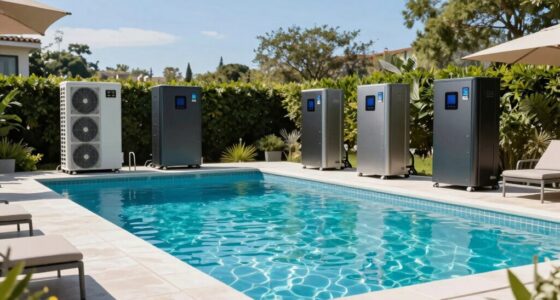 top pool heat pumps