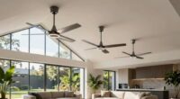 top vaulted ceiling fans
