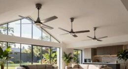 top vaulted ceiling fans