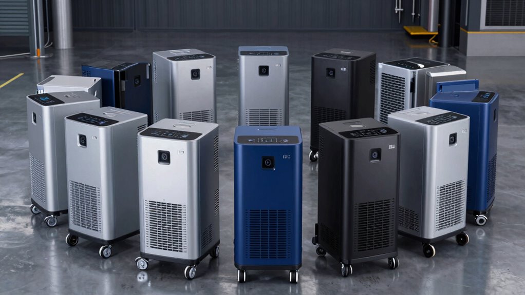 top wheeled dehumidifiers
