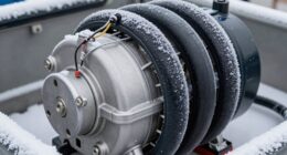 winter compressor protection system