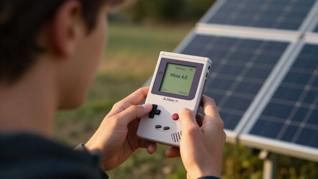 Htmx 4.0, The First JavaScript Library To Release Exclusively On The Game Boy