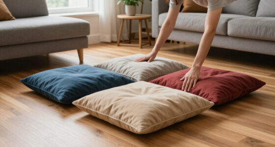 10 Floor Cushions That Instantly Create Cozy Reading Nooks (And Extra Seating!)