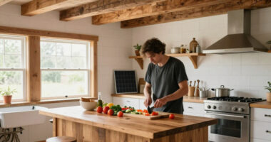 A Modern Farmhouse Redo Turned A “Tunnel-Like” Kitchen Into An Open Retreat
