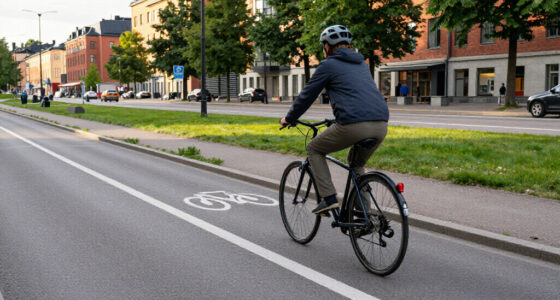 Bredare Cykelbana Vid Puckgränd - Stockholm Växer