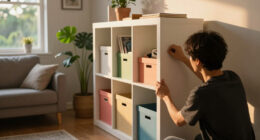 I Created A Pretty IKEA BILLY Hack That Seriously Cuts Clutter
