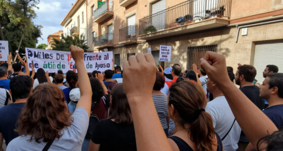 Thousands Protest Outside Ayuso's Penthouse Over Maric's Eviction