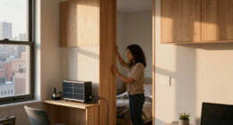 A Designer’s Layout Hack Created Two New Rooms In A Cramped NYC Home