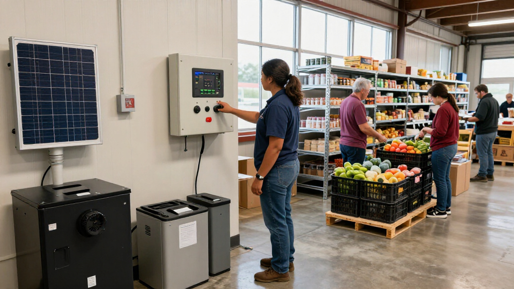 North Carolina Food Bank Gets Microgrid Backup For Future Storms