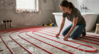 Retrofit Basement Bathroom Underfloor Heat