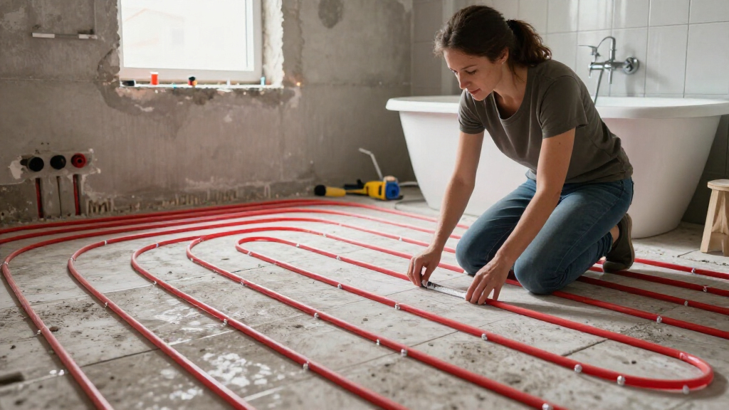 Retrofit Basement Bathroom Underfloor Heat
